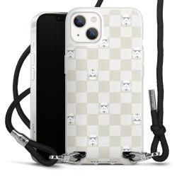 Carry Case Stoff schwarz/silber