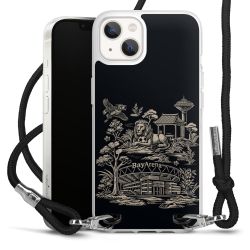 Carry Case Stoff schwarz/silber