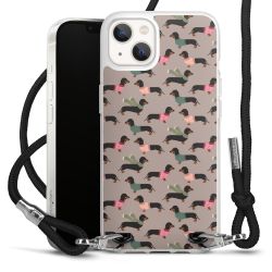 Carry Case Stoff schwarz/silber