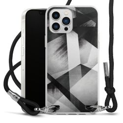 Carry Case Transparent Fabric black/silver