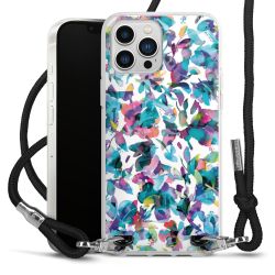 Carry Case Transparent Fabric black/silver