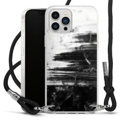 Carry Case Transparent Fabric black/silver