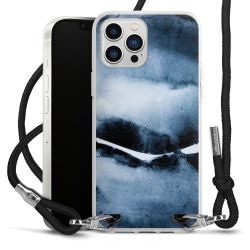 Carry Case Transparent Fabric black/silver