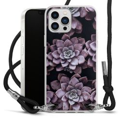 Carry Case Transparent Fabric black/silver