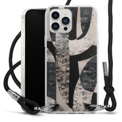 Carry Case Transparent Fabric black/silver