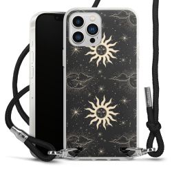 Carry Case Transparent Fabric black/silver