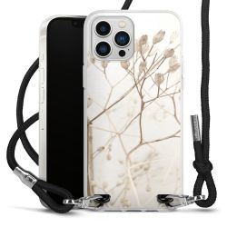 Carry Case Transparent Fabric black/silver