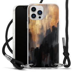 Carry Case Transparent Fabric black/silver