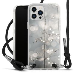 Carry Case Transparent Fabric black/silver