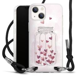 Carry Case Transparent Fabric black/silver