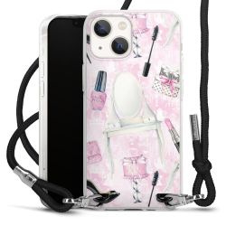 Carry Case Transparent Fabric black/silver