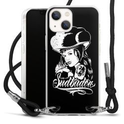 Carry Case Stoff schwarz/silber