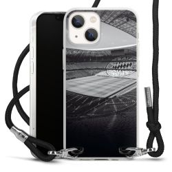 Carry Case Transparent Fabric black/silver