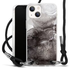 Carry Case Transparent Fabric black/silver