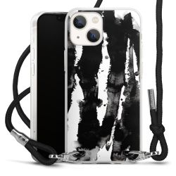 Carry Case Transparent Fabric black/silver