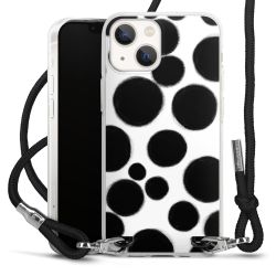 Carry Case Transparent Fabric black/silver