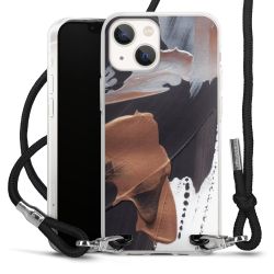 Carry Case Transparent Fabric black/silver