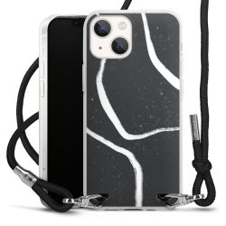 Carry Case Transparent Fabric black/silver