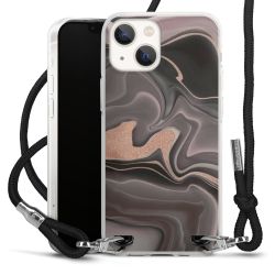 Carry Case Transparent Fabric black/silver