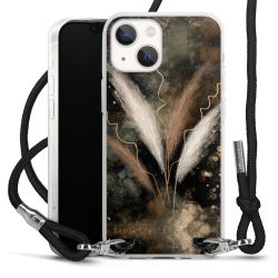 Carry Case Transparent Fabric black/silver