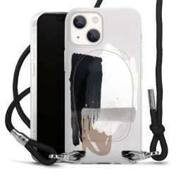 Carry Case Transparent Fabric black/silver