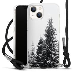 Carry Case Transparent Fabric black/silver