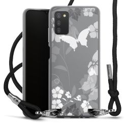 Carry Case Transparent Fabric black/silver