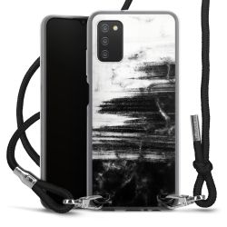 Carry Case Transparent Fabric black/silver