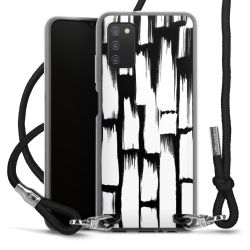 Carry Case Transparent Fabric black/silver