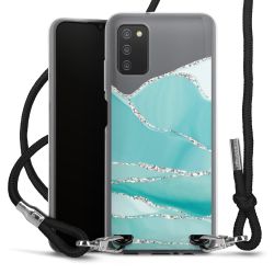 Carry Case Transparent Fabric black/silver