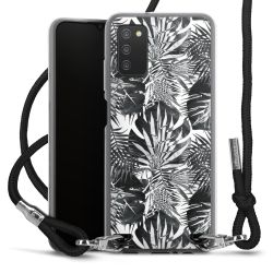 Carry Case Transparent Fabric black/silver