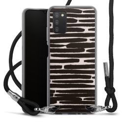 Carry Case Transparent Fabric black/silver