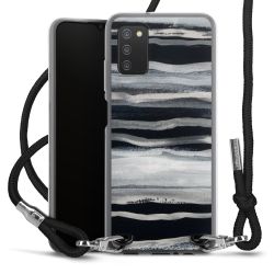 Carry Case Transparent Fabric black/silver