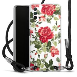 Carry Case Transparent Fabric black/silver