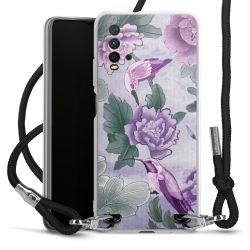 Carry Case Transparent Fabric black/silver