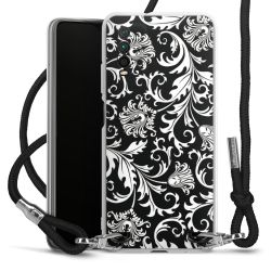 Carry Case Transparent Fabric black/silver