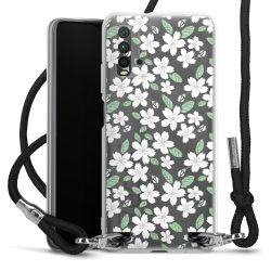 Carry Case Transparent Fabric black/silver