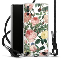 Carry Case Transparent Fabric black/silver