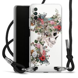 Carry Case Transparent Fabric black/silver