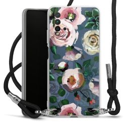 Carry Case Transparent Fabric black/silver