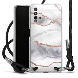 Carry Case Transparent Fabric black/silver