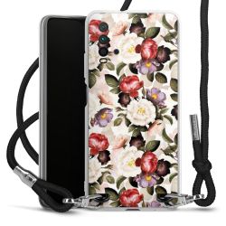 Carry Case Transparent Fabric black/silver