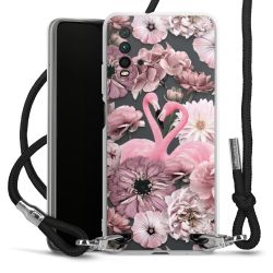 Carry Case Transparent Fabric black/silver