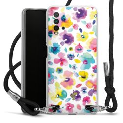 Carry Case Transparent Fabric black/silver