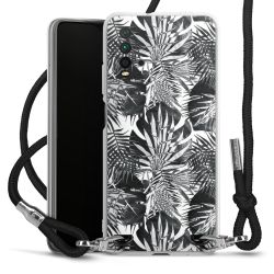 Carry Case Transparent Fabric black/silver