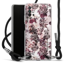 Carry Case Transparent Fabric black/silver