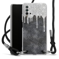 Carry Case Transparent Fabric black/silver