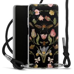 Carry Case Transparent Fabric black/silver