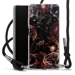 Carry Case Transparent Fabric black/silver