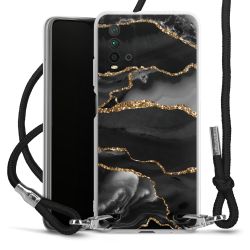 Carry Case Transparent Fabric black/silver